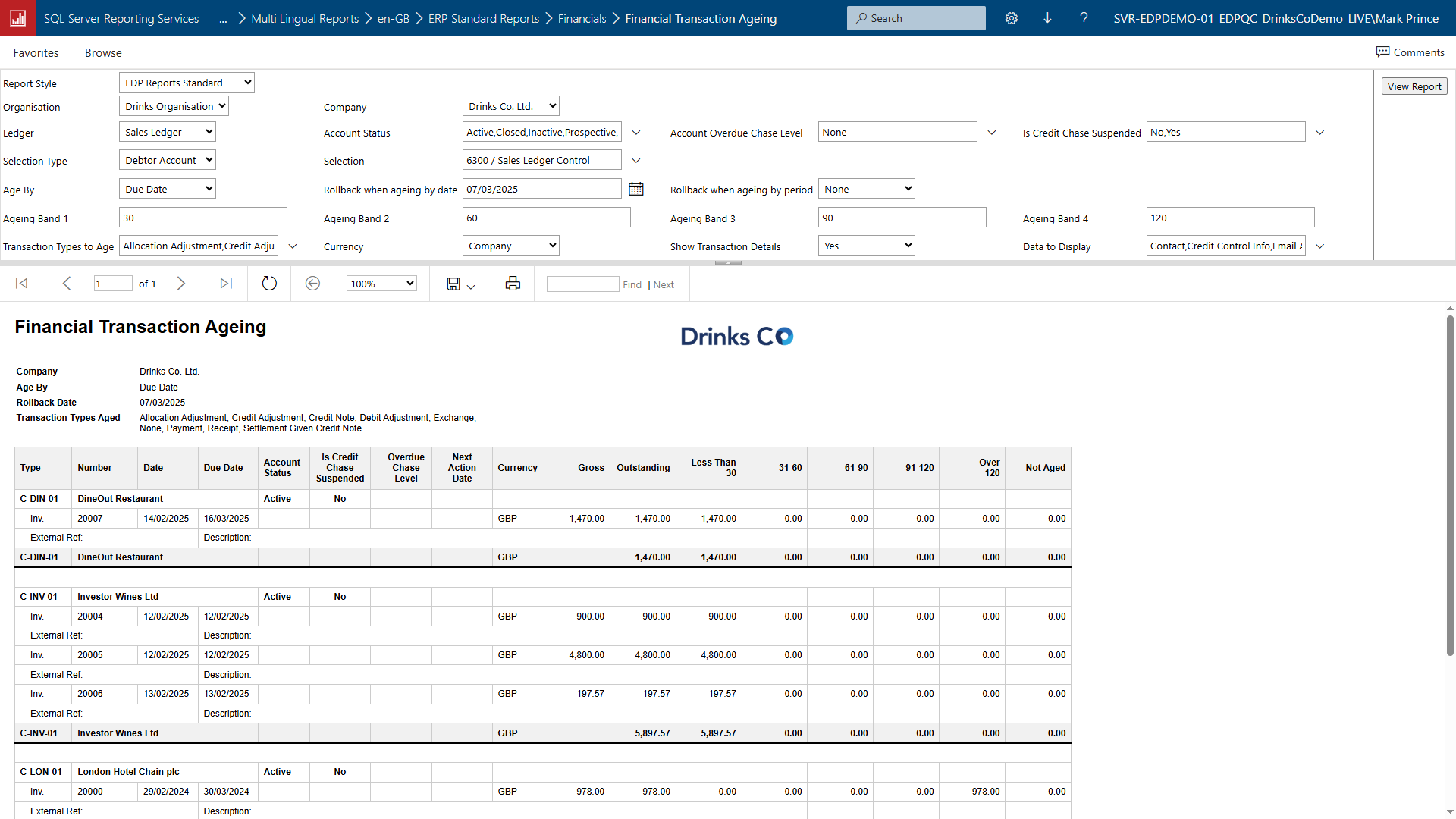 Powerful business data reporting using SQL Server Reporting Services (SSRS)